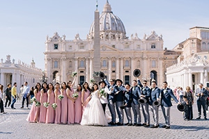 wedding classy decoration in italy