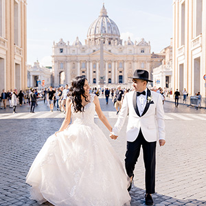 wedding classy decoration in italy