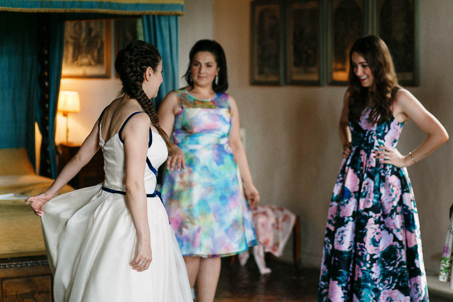 cerimonia e ricevimento per un matrimonio intimo nel chianti