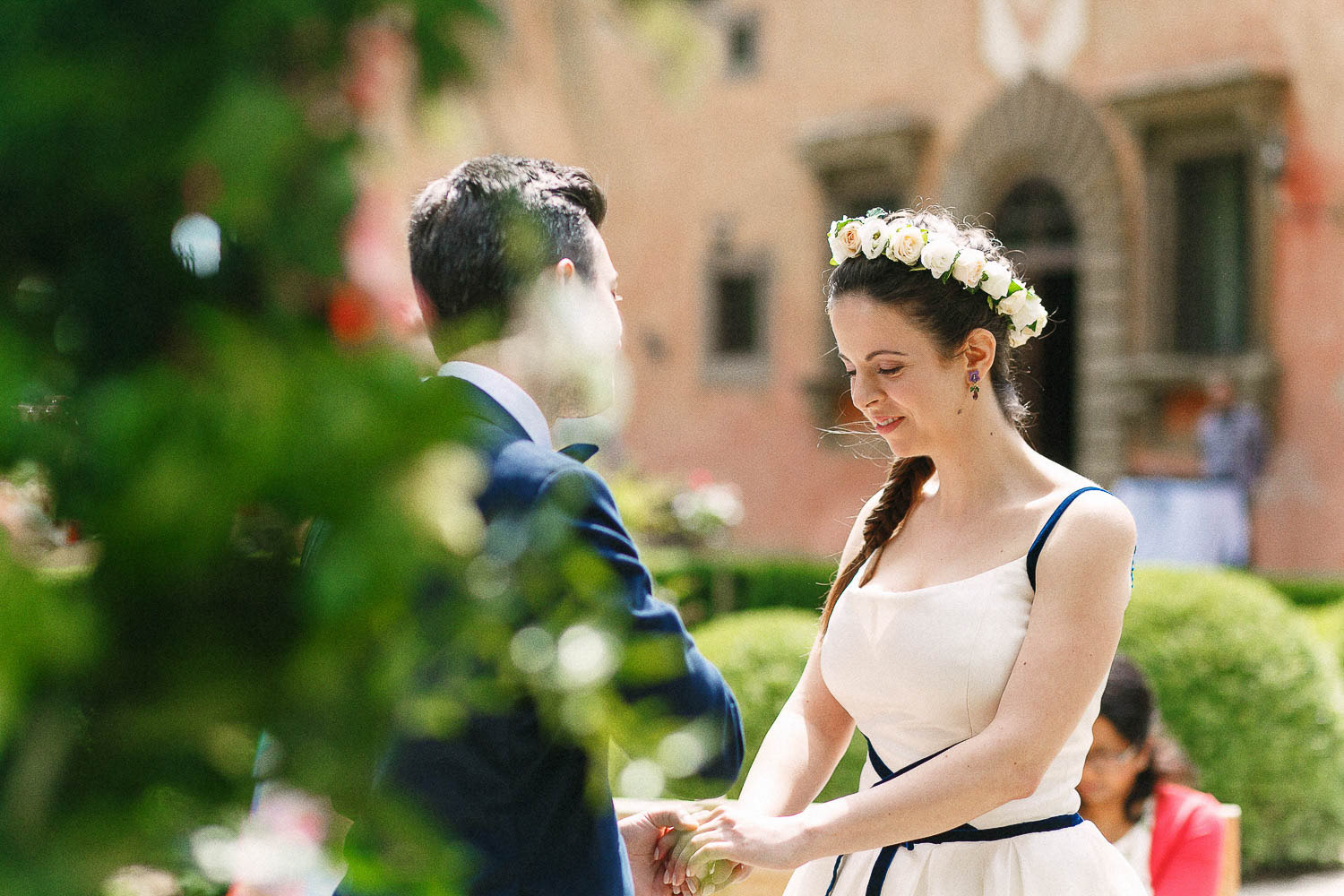 cerimonia e ricevimento per un matrimonio intimo nel chianti