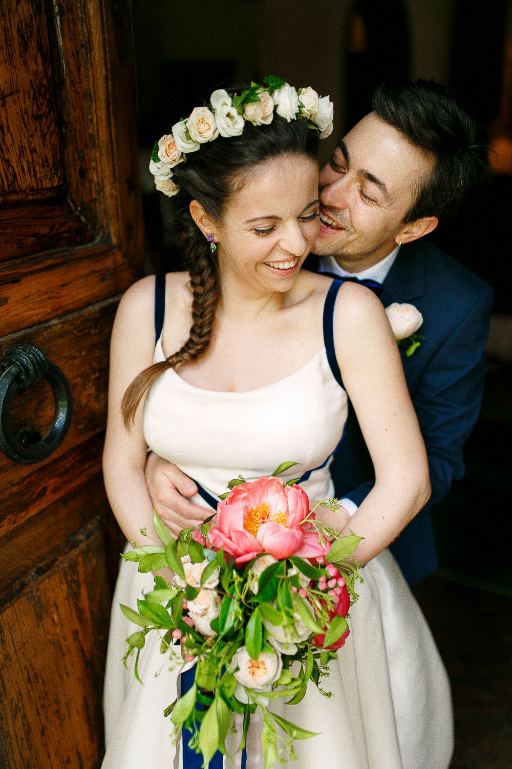 cerimonia e ricevimento per un matrimonio intimo nel chianti
