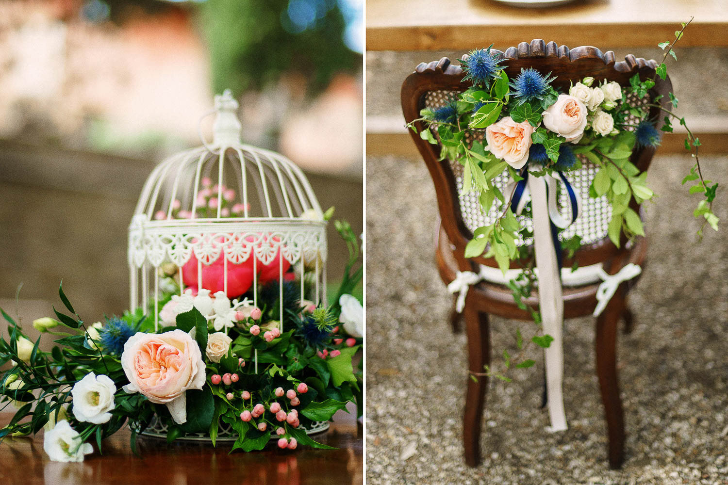 cerimonia e ricevimento per un matrimonio intimo nel chianti