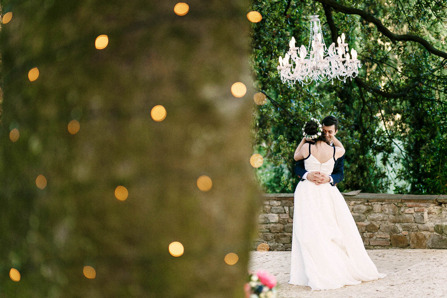 cerimonia e ricevimento per un matrimonio intimo nel chianti