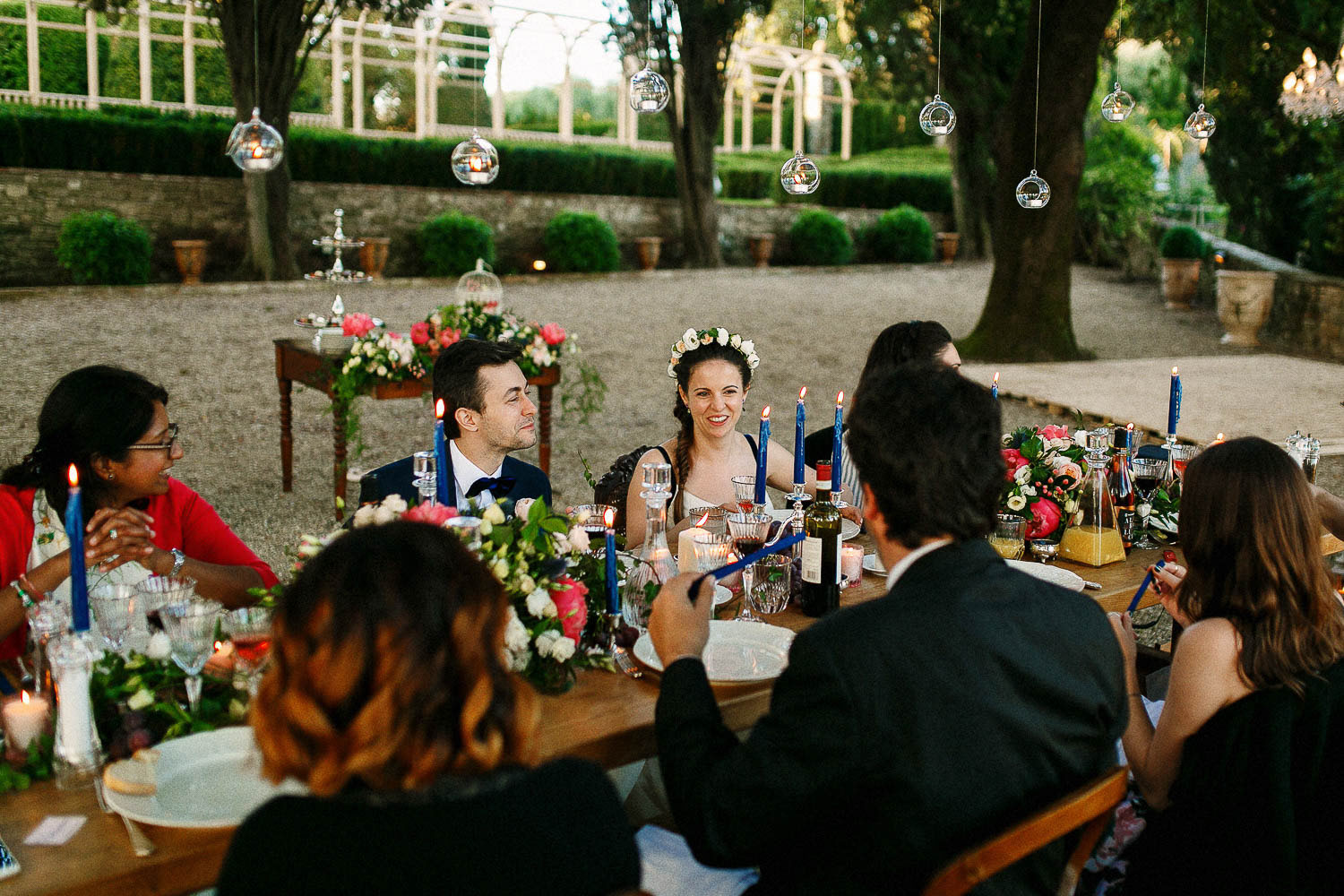 cerimonia e ricevimento per un matrimonio intimo nel chianti