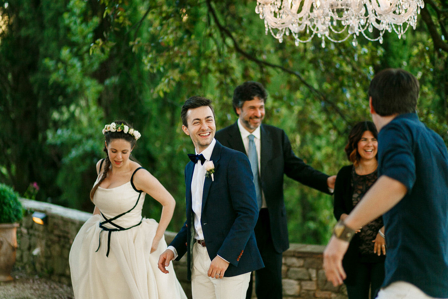 cerimonia e ricevimento per un matrimonio intimo nel chianti