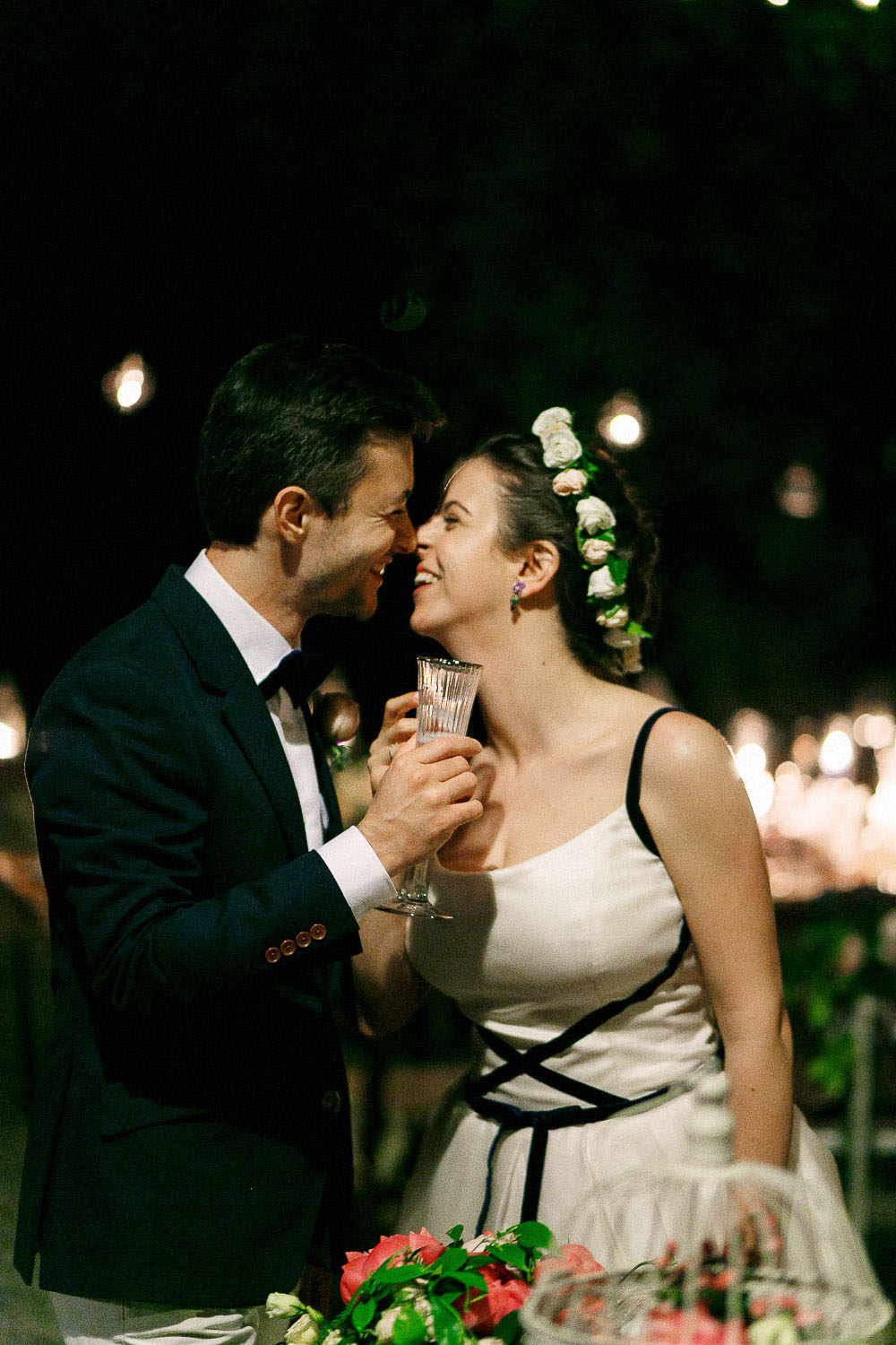 cerimonia e ricevimento per un matrimonio intimo nel chianti