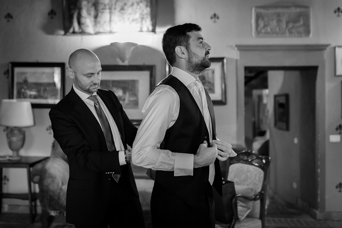 matrimonio nela villa di famiglia