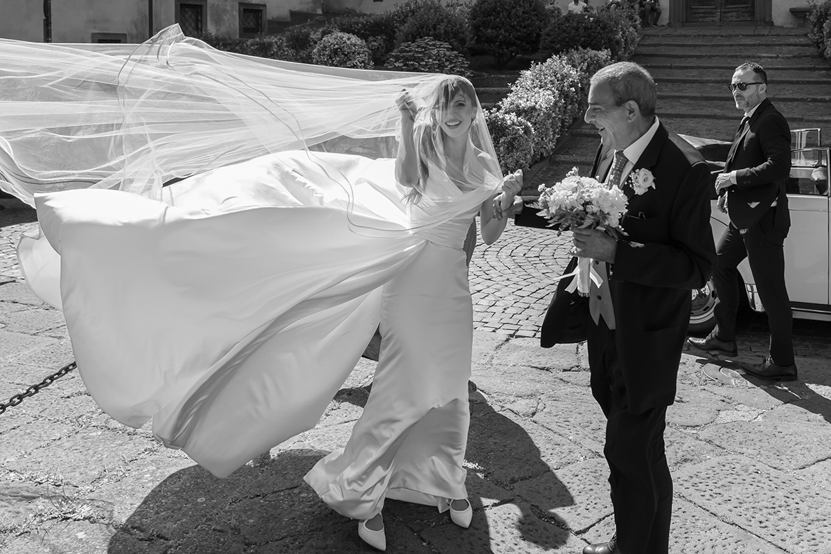 matrimonio nela villa di famiglia