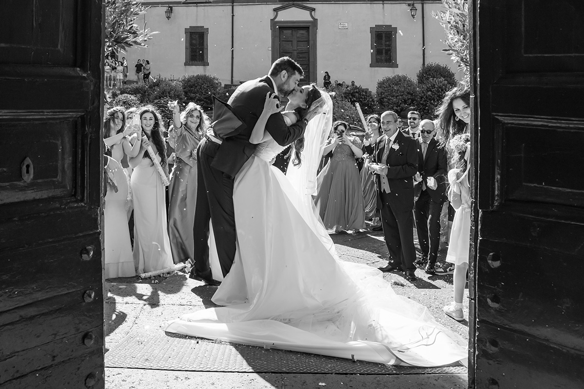 matrimonio nela villa di famiglia