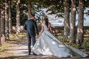matrimonio nela villa di famiglia