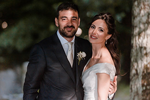 matrimonio nela villa di famiglia