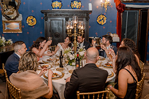 matrimonio nela villa di famiglia