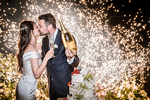 matrimonio nela villa di famiglia