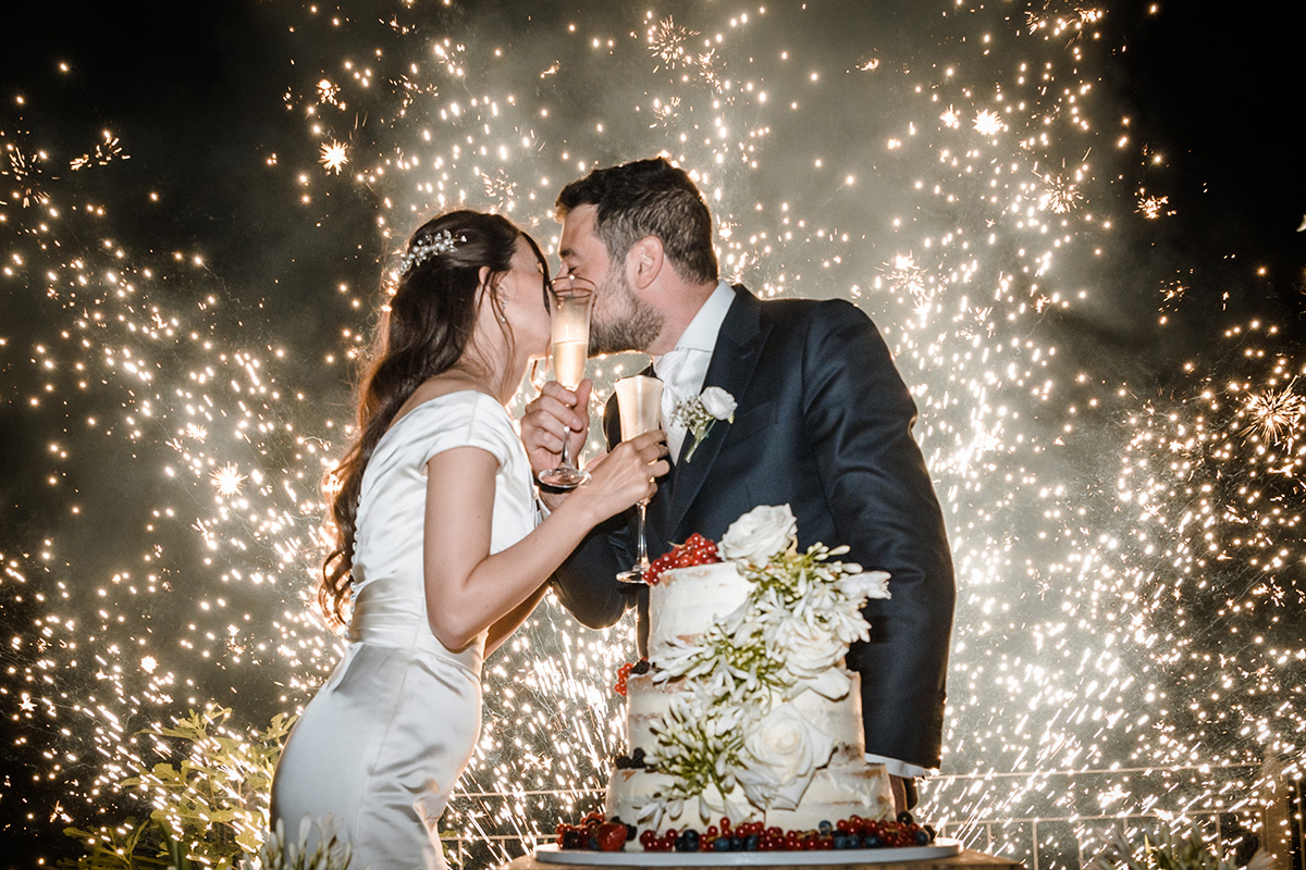 matrimonio nela villa di famiglia