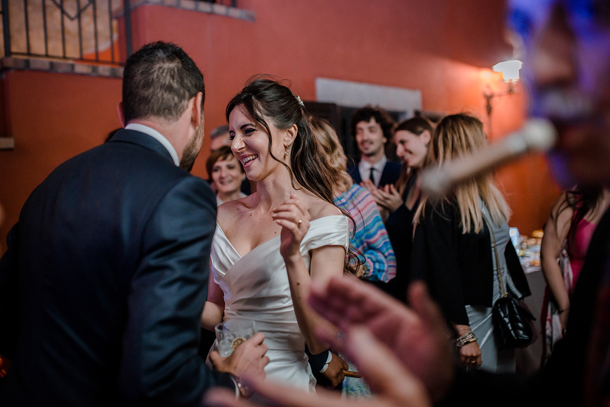 matrimonio nela villa di famiglia