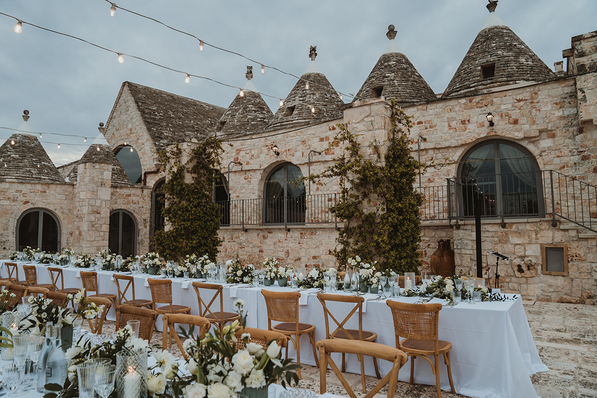 decorazioni di classe per questo matrimonio in italia