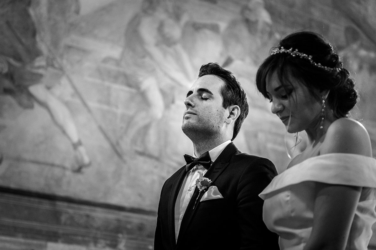 destination wedding in spring at rome