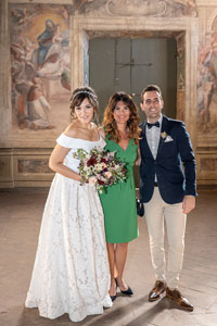 destination wedding in spring at rome