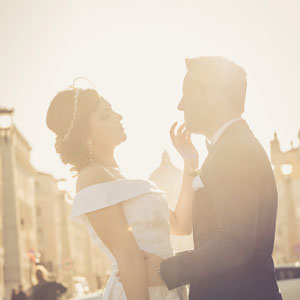 destination wedding in spring at rome