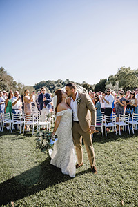 wedding and reception at Borgo di Tragliata