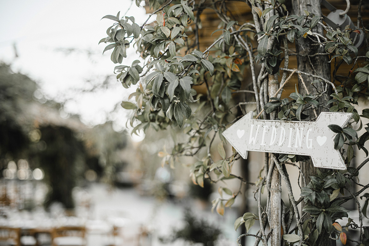 wedding and reception at Borgo di Tragliata