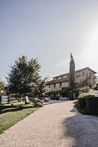 wedding and reception at Borgo di Tragliata