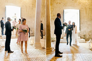 wedding at abbazia sant andrea in flumine rome