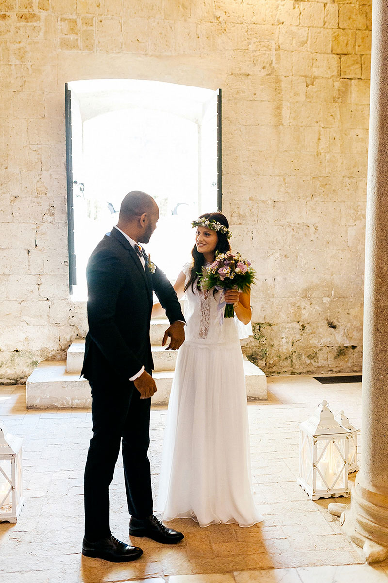 matrimonio all'abbazia di sant'andrea in flumine vicino a roma