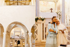 matrimonio all'abbazia di sant'andrea in flumine vicino a roma