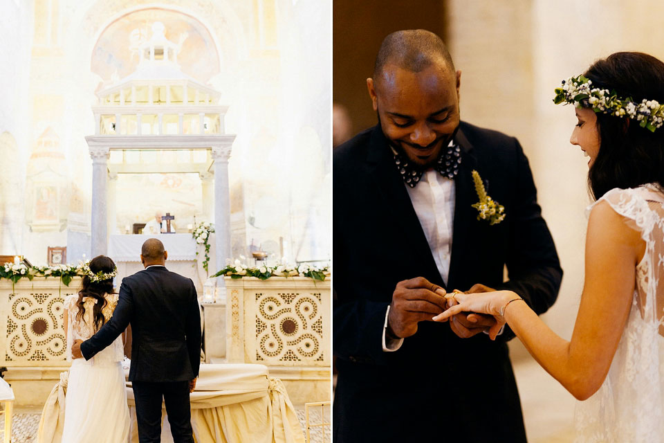 matrimonio all'abbazia di sant'andrea in flumine vicino a roma