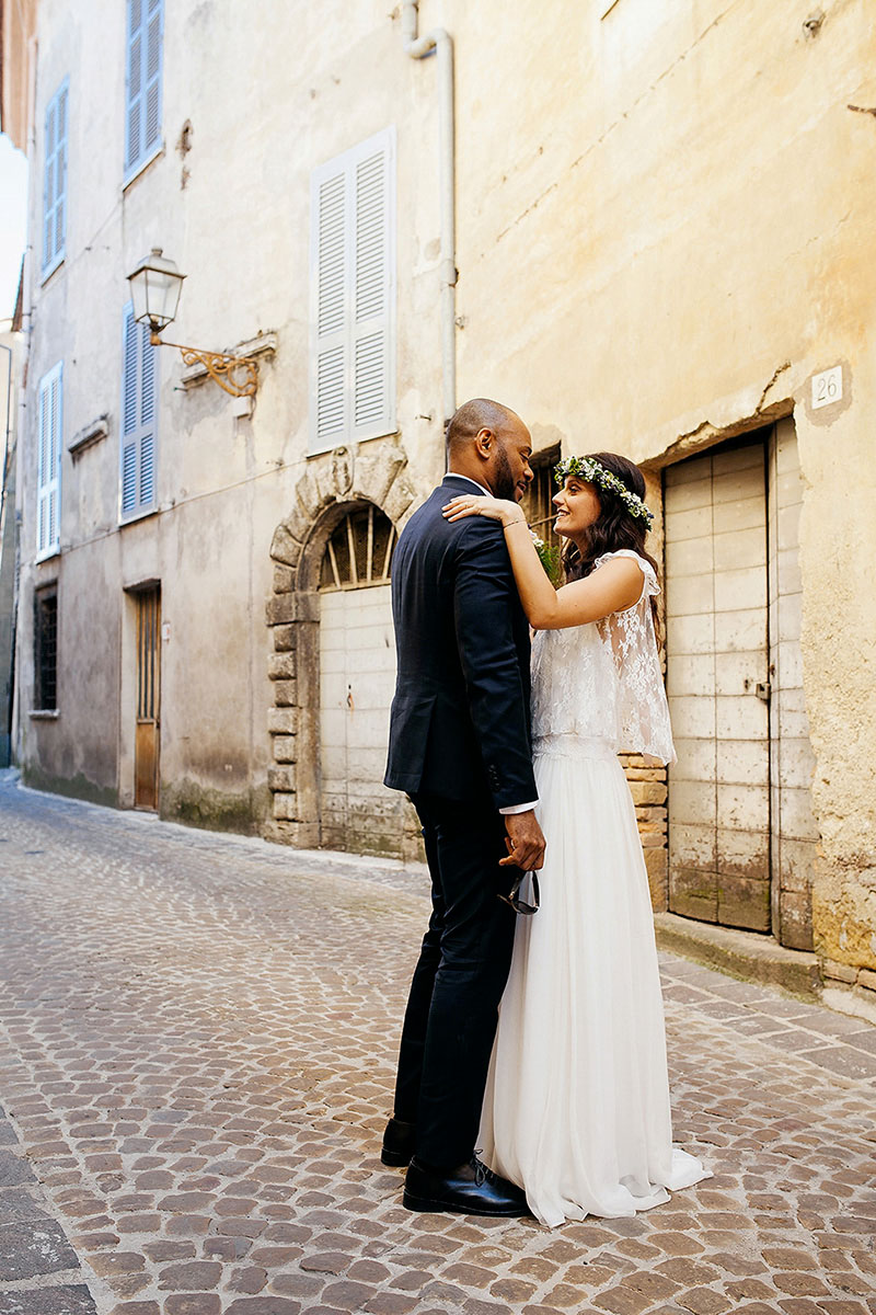 matrimonio all'abbazia di sant'andrea in flumine vicino a roma