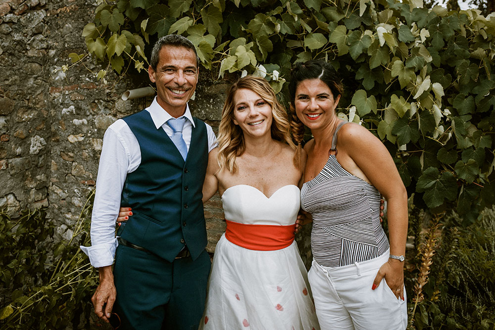 wedding in umbria Italy poppy theme