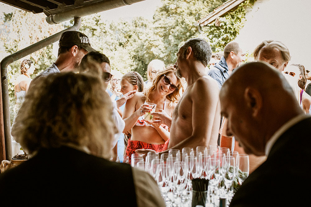 wedding in umbria Italy poppy theme