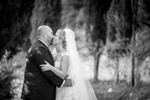 ceremony and reception in this old abbey in umbria