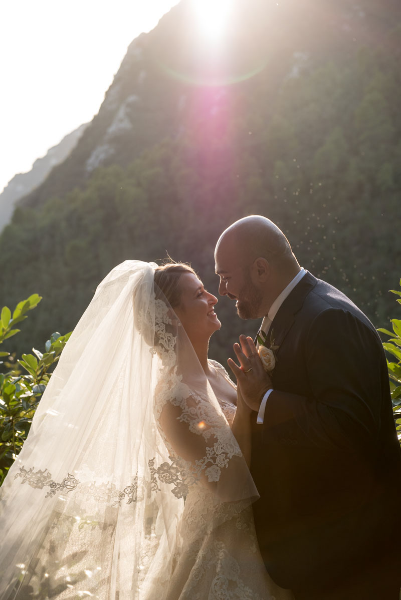 ceremony and reception in this old abbey in umbria