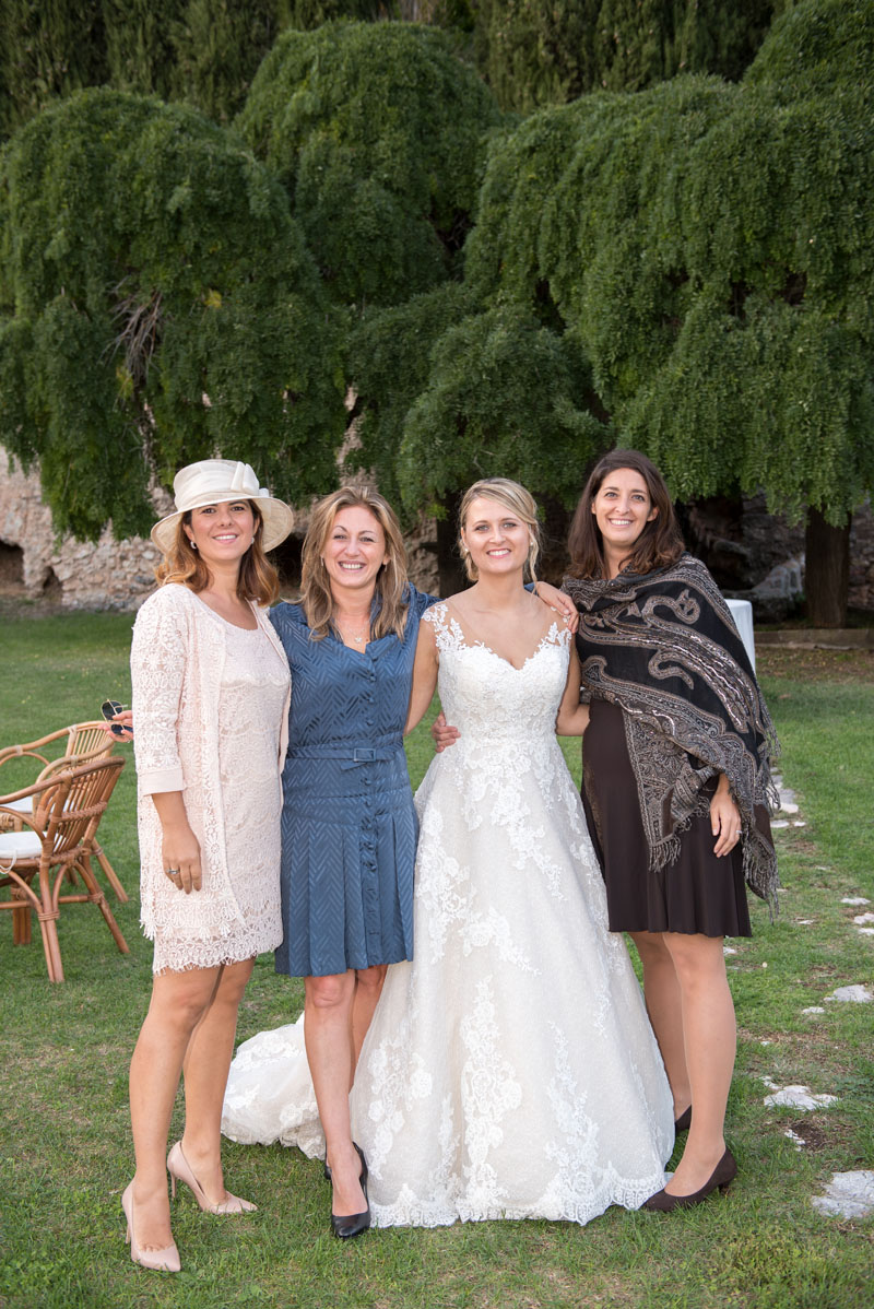 ceremony and reception in this old abbey in umbria