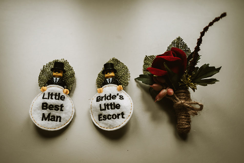 una coppia di sposi per un matrimonio romantico a roma
