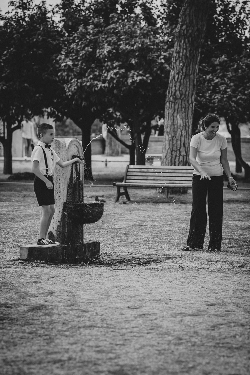 only the couple for this romantic wedding in rome