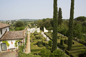 ceremony at la certosa reception at le piazzole