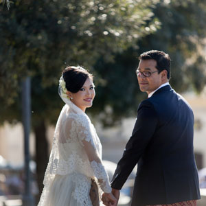 wedding in rome at villa dei quintili