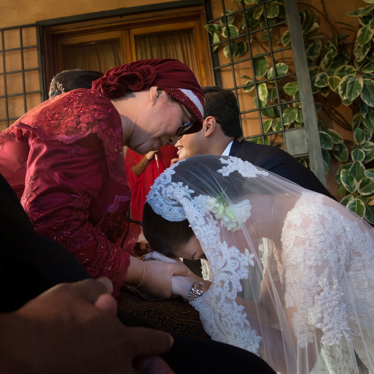 wedding in rome at villa dei quintili