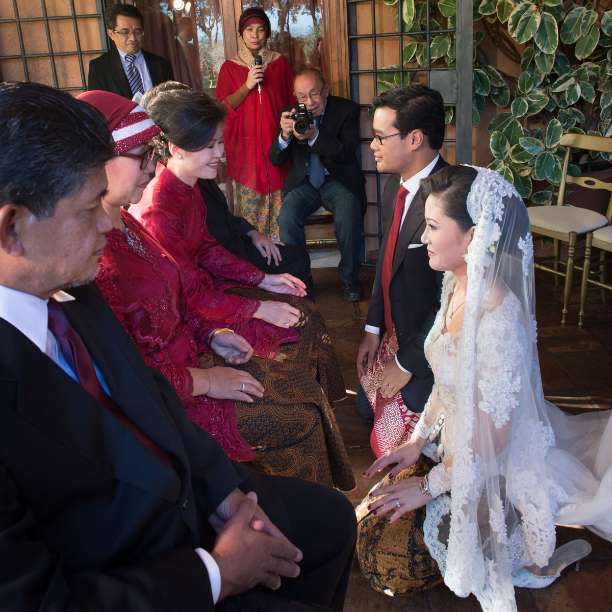 wedding in rome at villa dei quintili