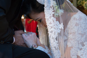 wedding in rome at villa dei quintili