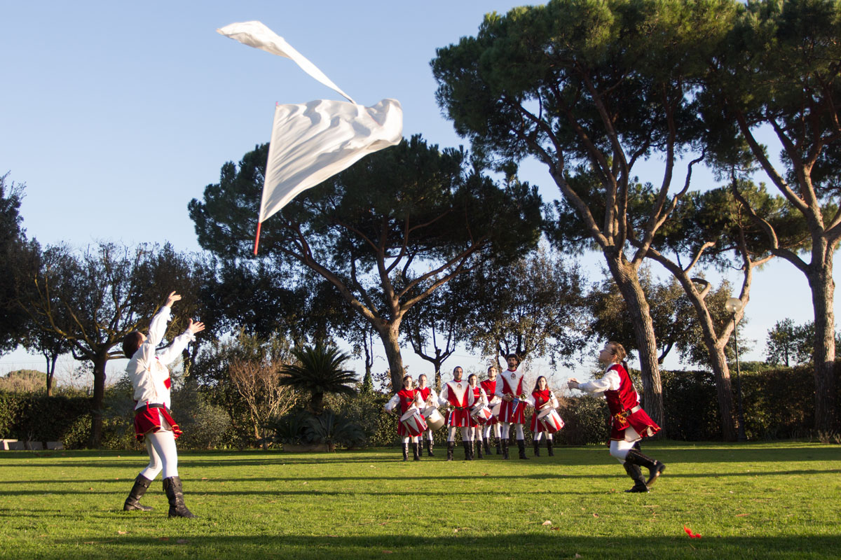 wedding in rome at villa dei quintili