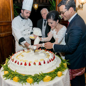 wedding in rome at villa dei quintili