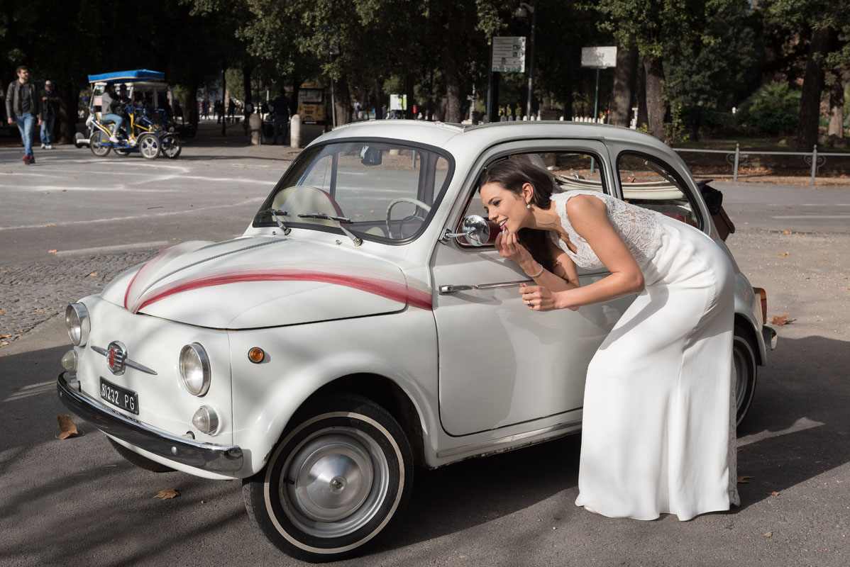 cerimonia a villa borghese e foto nel cuore di roma