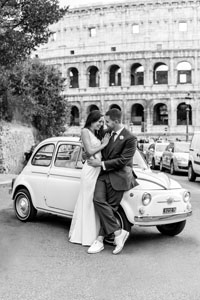 cerimonia a villa borghese e foto nel cuore di roma