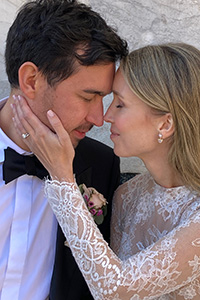Elopement at Abbey of San Galgano Italy
