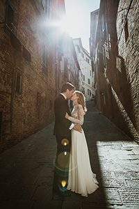 Elopement at Abbey of San Galgano Italy