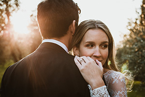 Elopement at Abbey of San Galgano Italy